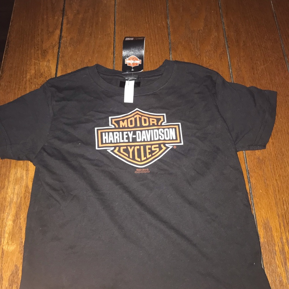 Boys 4 T Harley Davidson tshirt